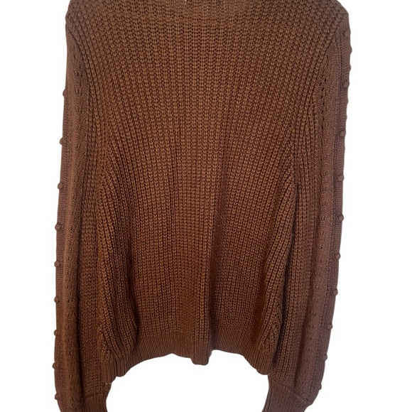LOUNA Bobbles Sweater - Size Small - Beautiful Brown Collar - Picture 12 of 12